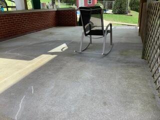 Finished Concrete Patio