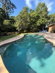 Before repairs began, this Jacksonville, FL homeowner noticed signs of pool settlement and uneven support beneath the pool floor. Over time, unstable soil conditions and voids below the pool caused sections of the pool to lose proper support, leading to concerns about long-term structural integrity.

While the damage may not always be obvious at first glance, underlying soil movement can place stress on the pool shell, deck, and surrounding areas if left unaddressed. These symptoms indicated the need for a permanent stabilization solution to prevent further settlement and protect the pool...