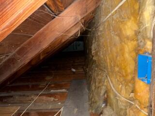 Knee Wall Attic Insulated in Vermilion, OH