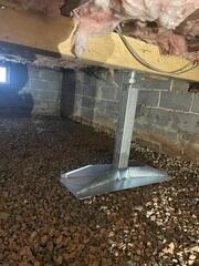Sagging Crawl Space in Flemington, NJ