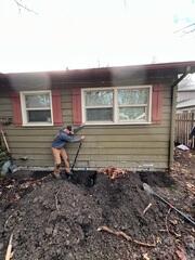 After Installation - Replacing the Dirt