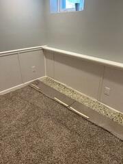 Completed Wall Finishing with Beautiful Accent