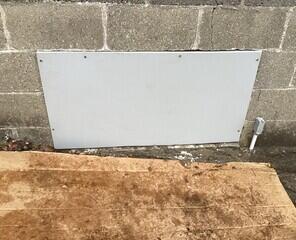 EverLast Crawl Space Door