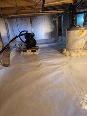 After- Crawlspace Repair