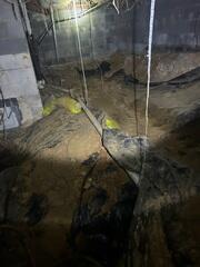 Crawl Space During Inspection
