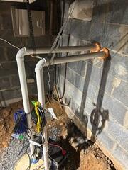 Drainage Lines Installed