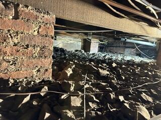 Damp Crawl Space