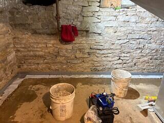 Basement Drainage System in Piqua, OH
