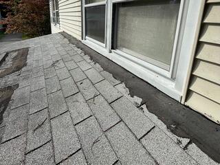 Before: Lots of Black Caulk