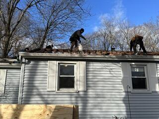 Spraying the Rafters