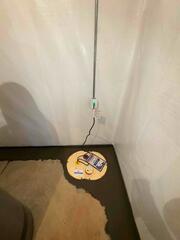 Sump Pump System Installed for Active Water Protection