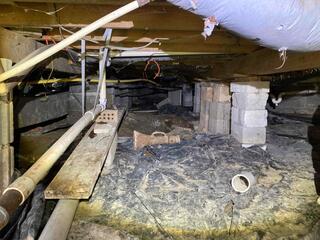 Crawl Space Water Damage