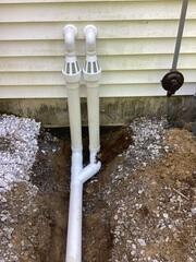 Discharge Line Freeze Prevention