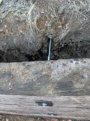 Embedded Earth Anchor Placement