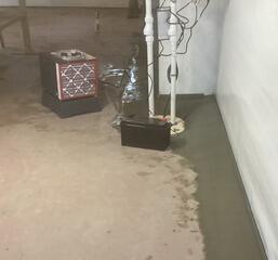 Powerful Dehumidifier Installed