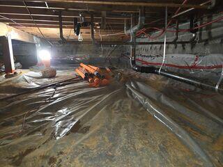 Before Installation - Nasty, grimy, thin, flimsy liner