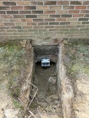 Helical Pier Installation