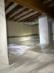 Wallie On The Piers Prevents Condensation From Forming On Porous Concrete.