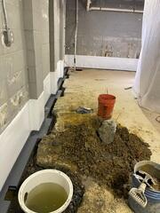 Drainage System Installation