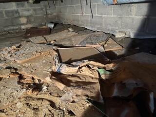 Damp Crawl Space