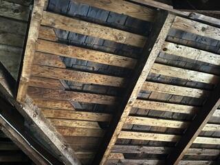 Before: Laths & Cedar Shake