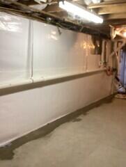 CleanSpace Wall System & WaterGuard Drainage System