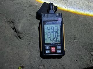 Relative Humidity of Lower Crawl Space