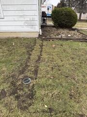 Installing the LawnScape Outlet to Complete the Drainage System