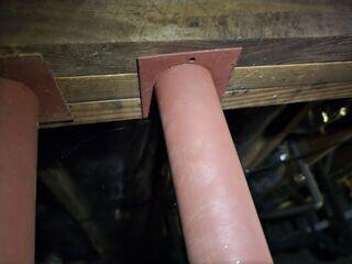 Weakened Support Beams