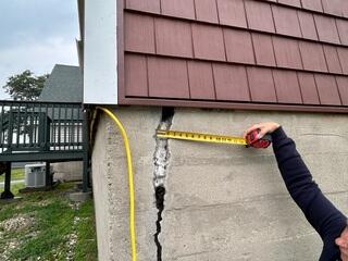 Foundation Wall Crack