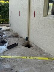 Preparing for Helical Pier Installation