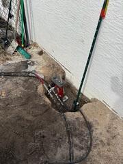 Stabilizing Foundation with Helical Piers