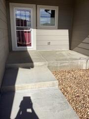 After front porch lift and caulking