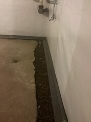 Interior Perimeter Drainage System Added