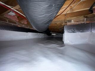 Crawl Space Vapor Barrier Installation - Moisture Control Begins