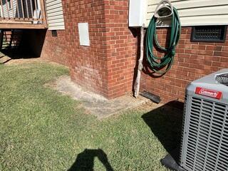 Crawl Space Waterproofing, Encapsulation & Helical Pier Installation - Archdale, NC