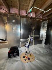 Sump Pump System Installed to Manage Groundwater - Archdale, NC