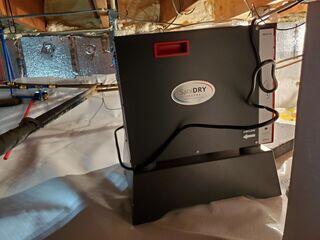 SaniDry Sedona Dehumidifier Installed