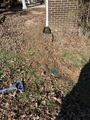 DownSpout Extention with LawnScape System