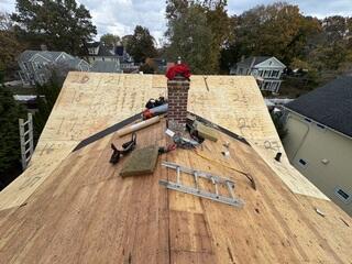 New Plywood Is Installed