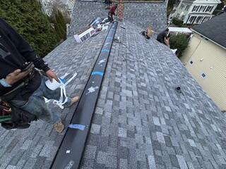 Ridge Vent Is Installed