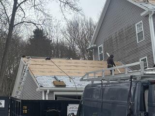 Underlayment Is Installed