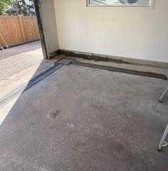 TrenchDrain installation is completed