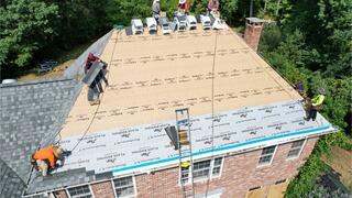 New Shingles Are Installed