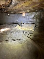 Wet Crawl Space Conditions