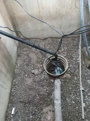 New Triplesafe sump pump system in Niagara Falls golf course.