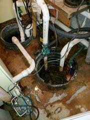Before: Sump Pump Failure