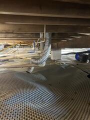 Drainage Matting Installed