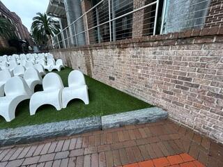 Marriott Hotel with Stairstep Cracking Stabilized in Savannah, GA