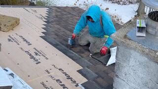 New Shingles Are Installed